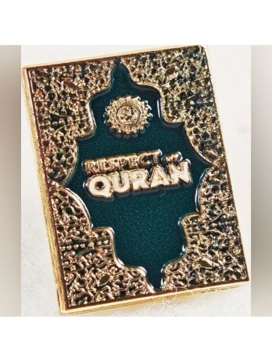 unknown Jewelry - PIN--for Men & Women 'Respect the Quran' ✴️LAST ONE✴️
